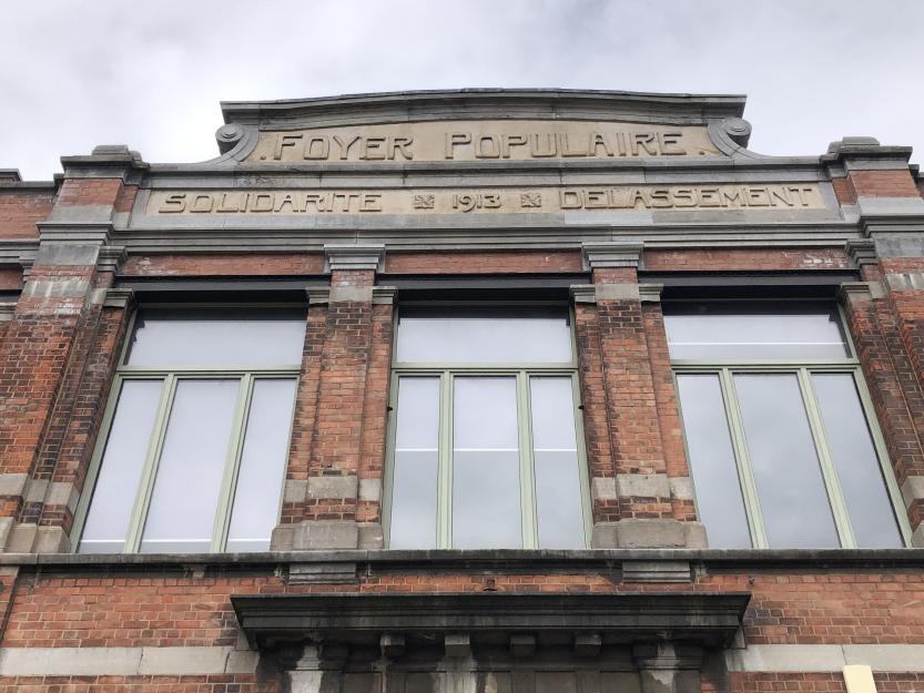 Vue aérienne de l'ensemble du Domaine de Mariemont © droits réservés