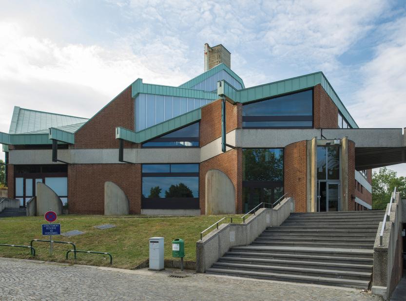 Photo de Nicolas Bomal de la façade du centre culturel Marcel Hicter La Marlagne