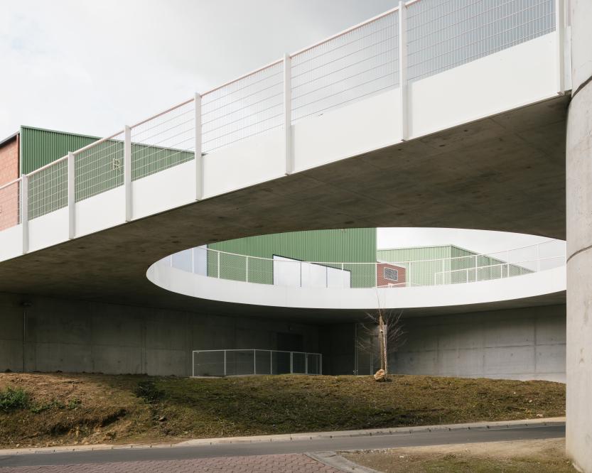 Livraison du Centre ADEPS La Ferme du Château à Loverval