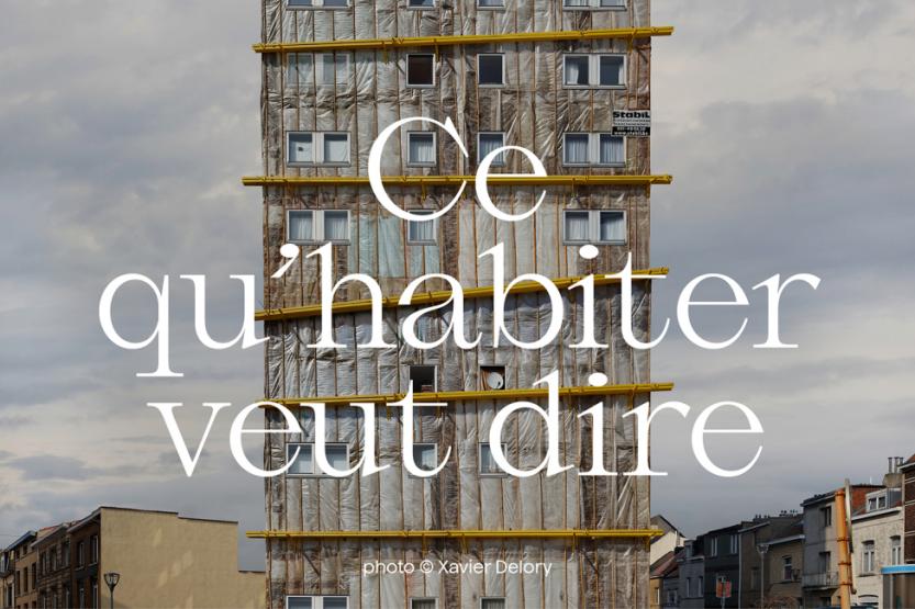 Ce qu'habiter veut dire