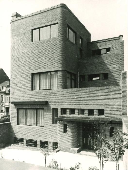 Hôtel Wolfers, façade sud vers 1935