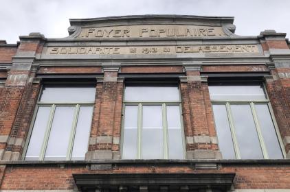 Vue aérienne de l'ensemble du Domaine de Mariemont © droits réservés