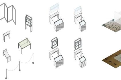 Famille d'objets scénographiques