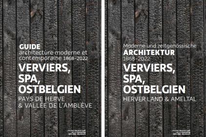 Couvertures guide Verviers en français et en anglais