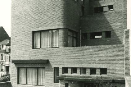 Hôtel Wolfers, façade sud vers 1935