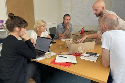 Discussion autour d’une maquette de travail (JH)