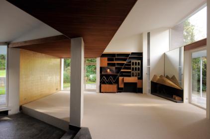 Vue intérieure de la maison Bedoret